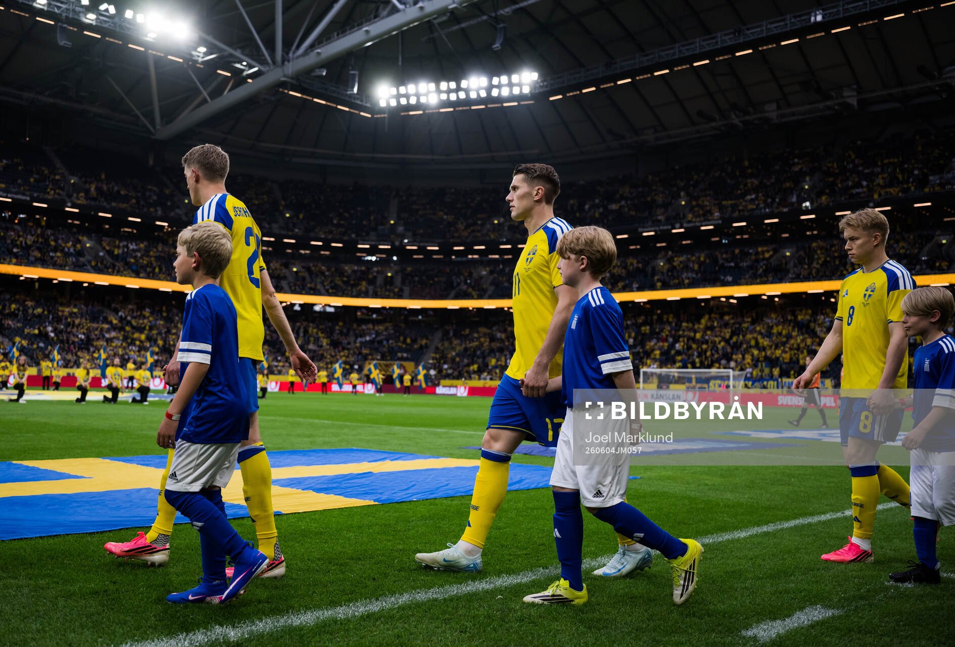 Alexander Bernhardsson, Viktor Gyökeres and Daniel