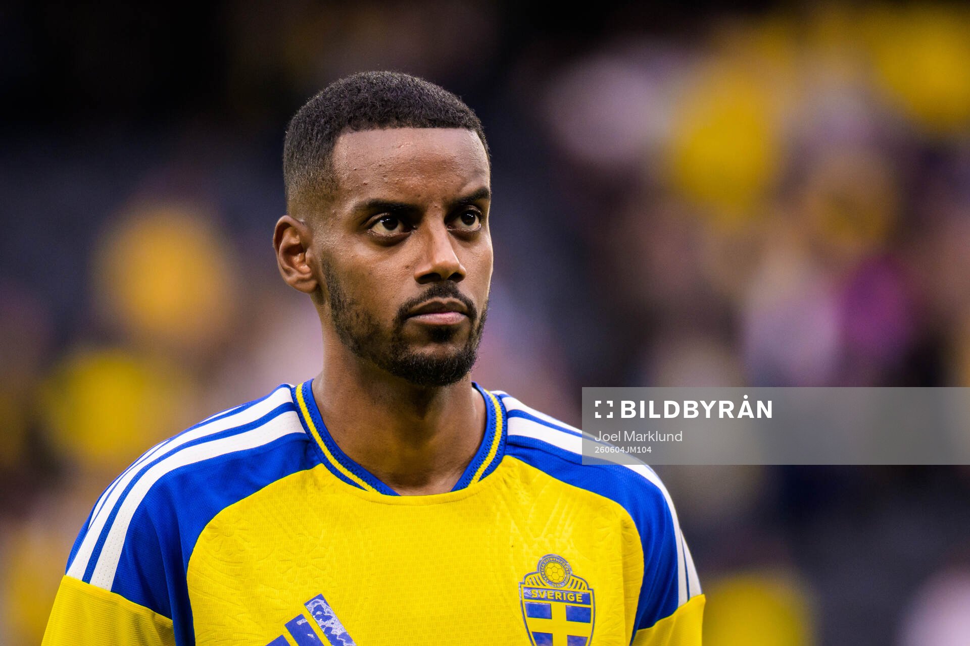 Alexander Isak of Sweden