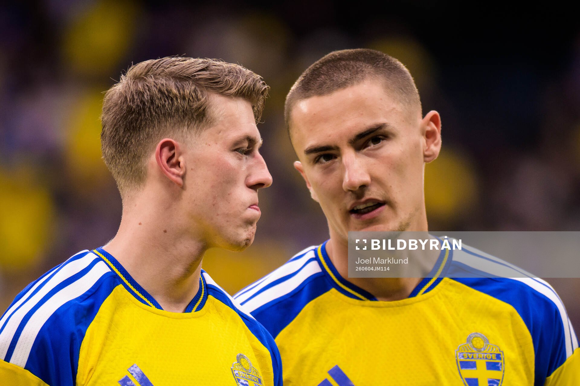 Alexander Bernhardsson and Gustaf Lagerbielke of Sweden