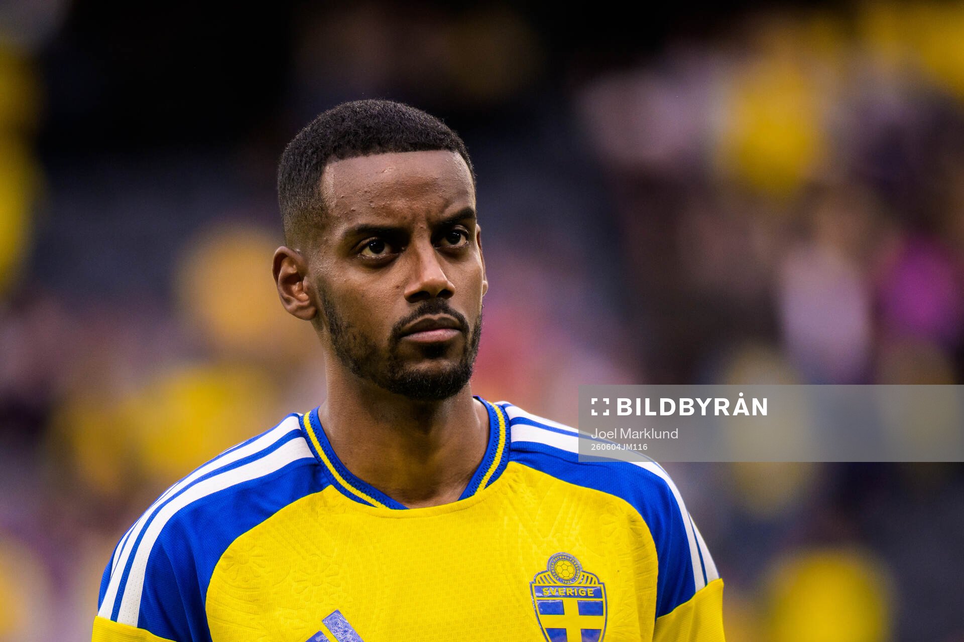 Alexander Isak of Sweden