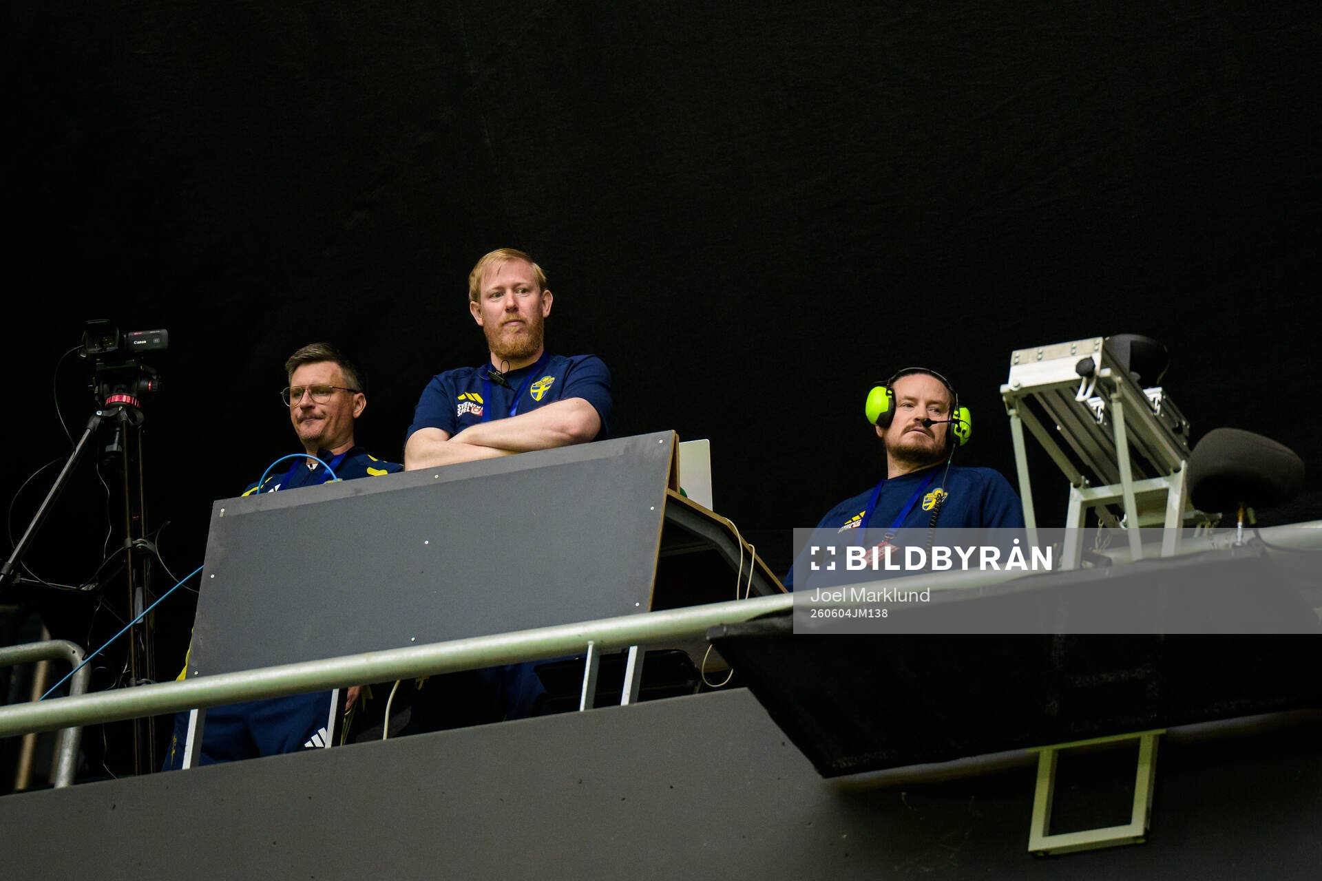Analysts Sebastian Borg (C) and Christoffer Bernspång (R)