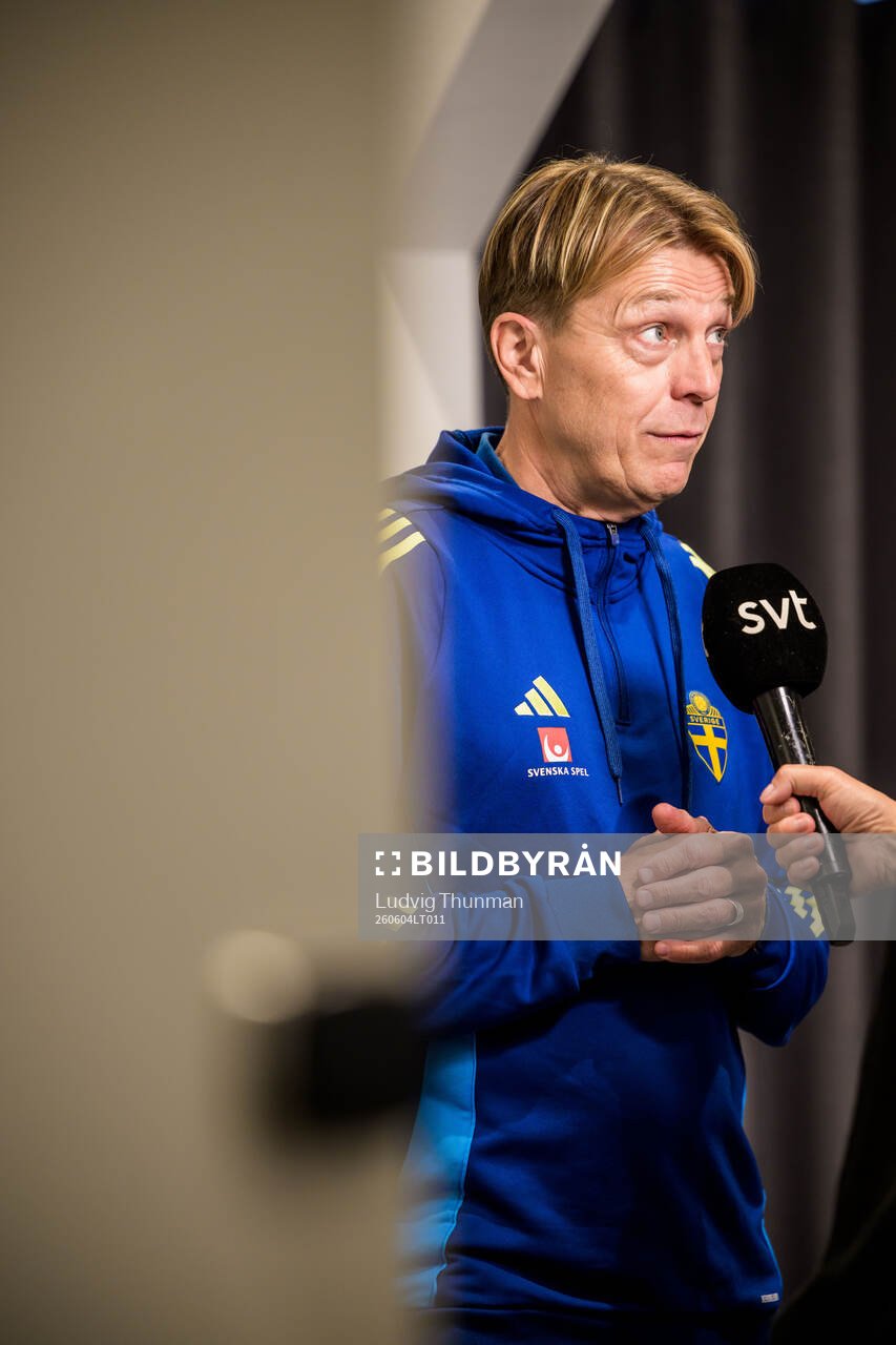 Head coach Tony Gustavsson