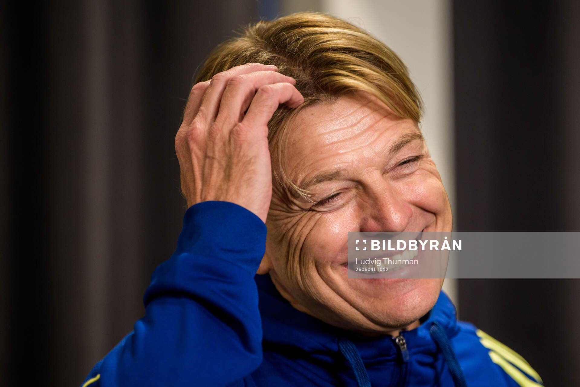 Head coach Tony Gustavsson