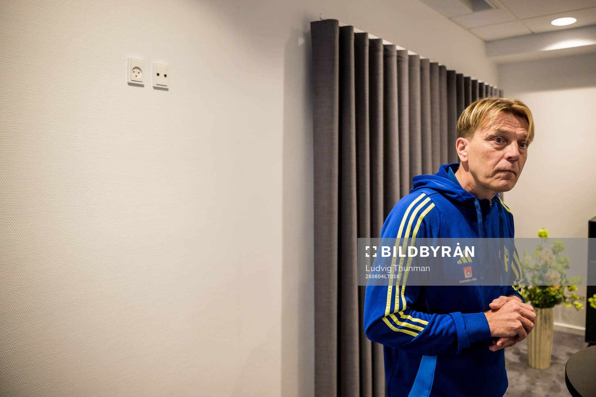 Head coach Tony Gustavsson