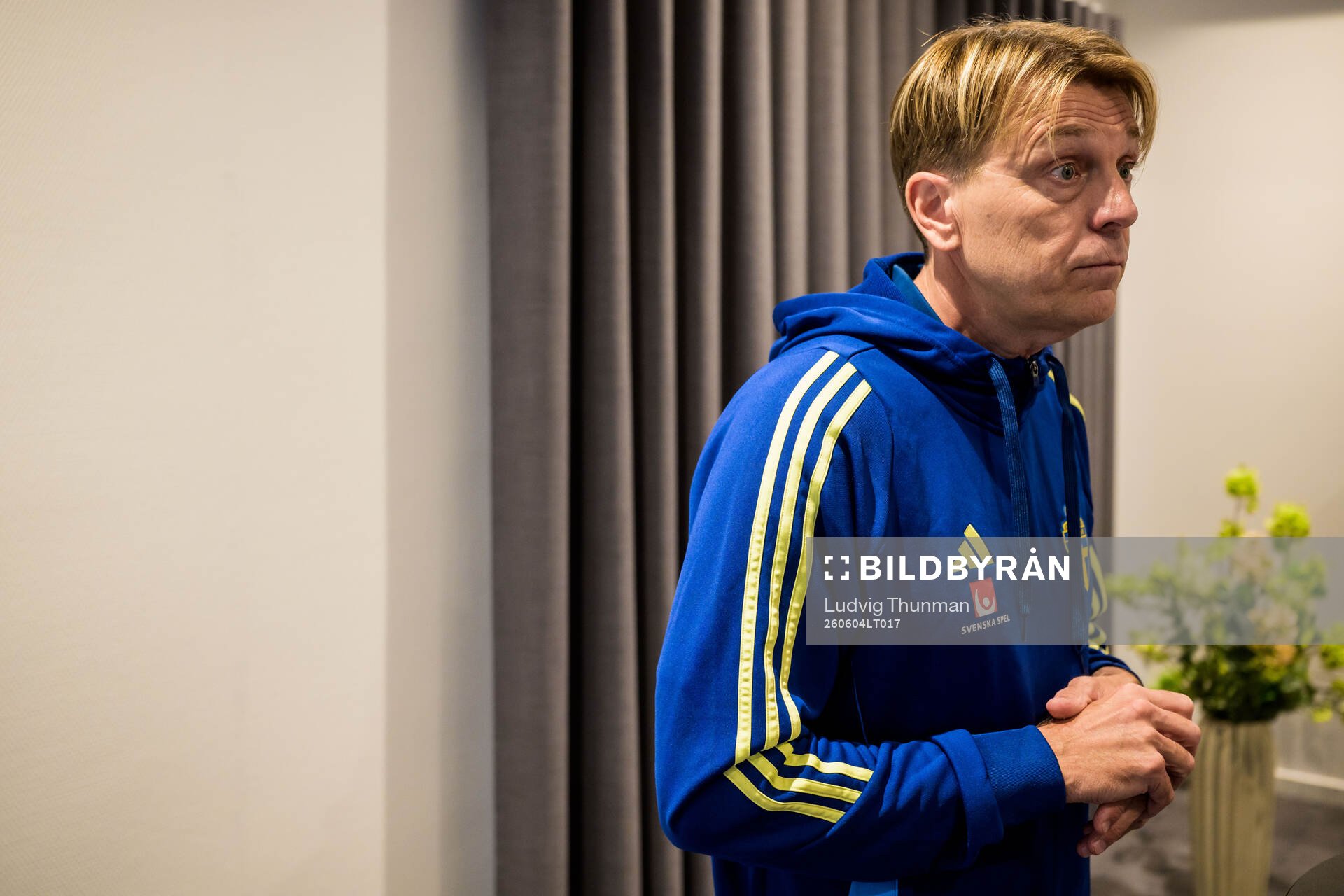 Head coach Tony Gustavsson