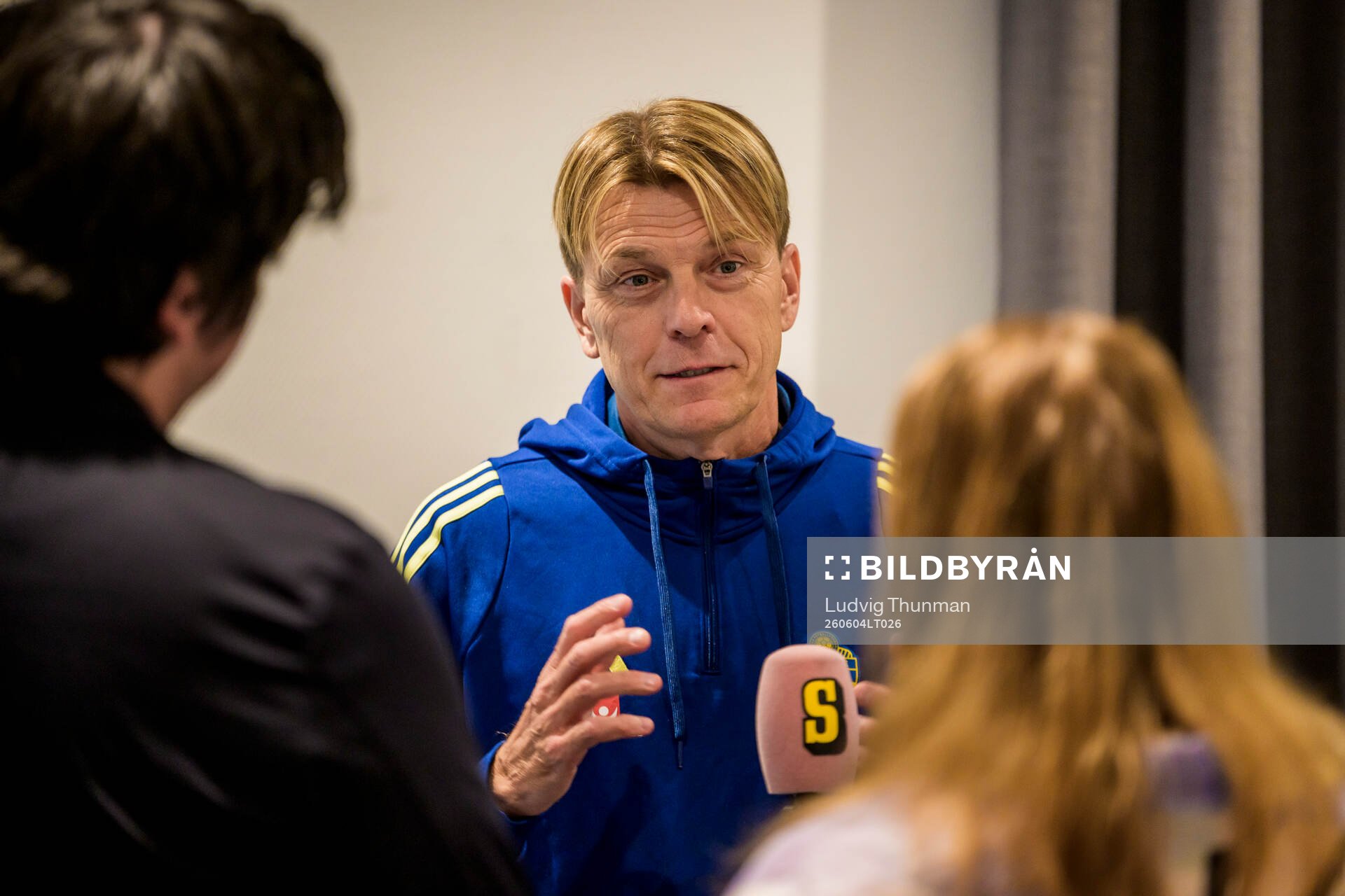 Head coach Tony Gustavsson