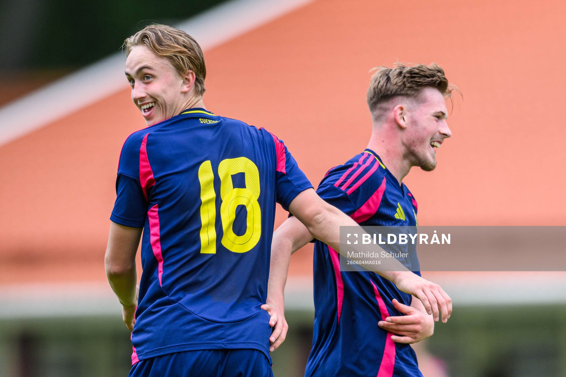 Alexander Berisson celebrates scoring