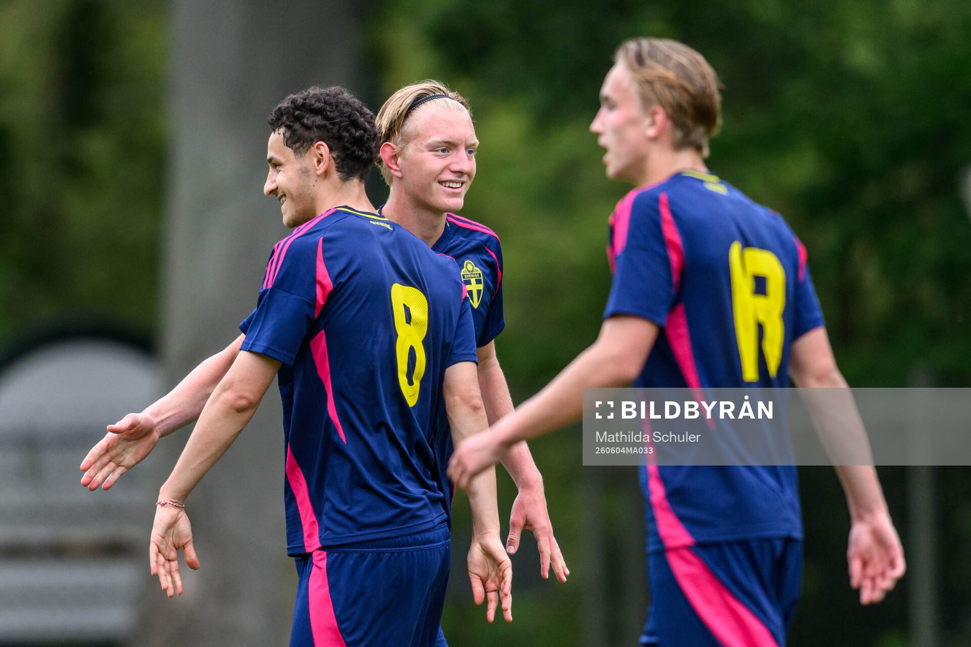 Hampus Thorsson and David Malki celebrate