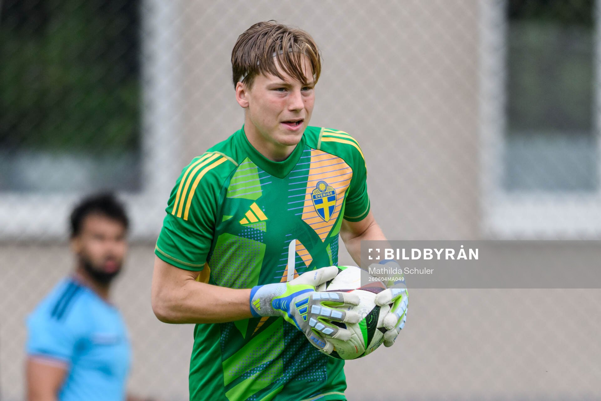 Goalkeeper Vincent Arnström