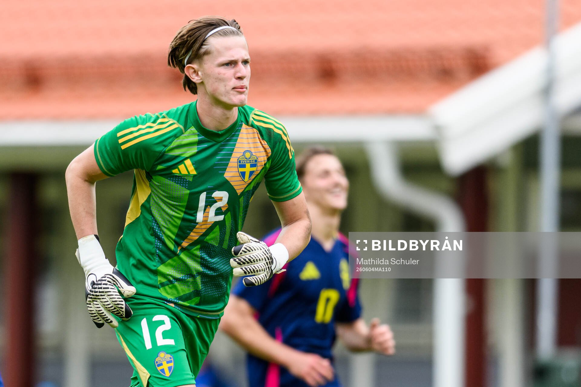 Goalkeeper Tex Jeppsson Bergkvist
