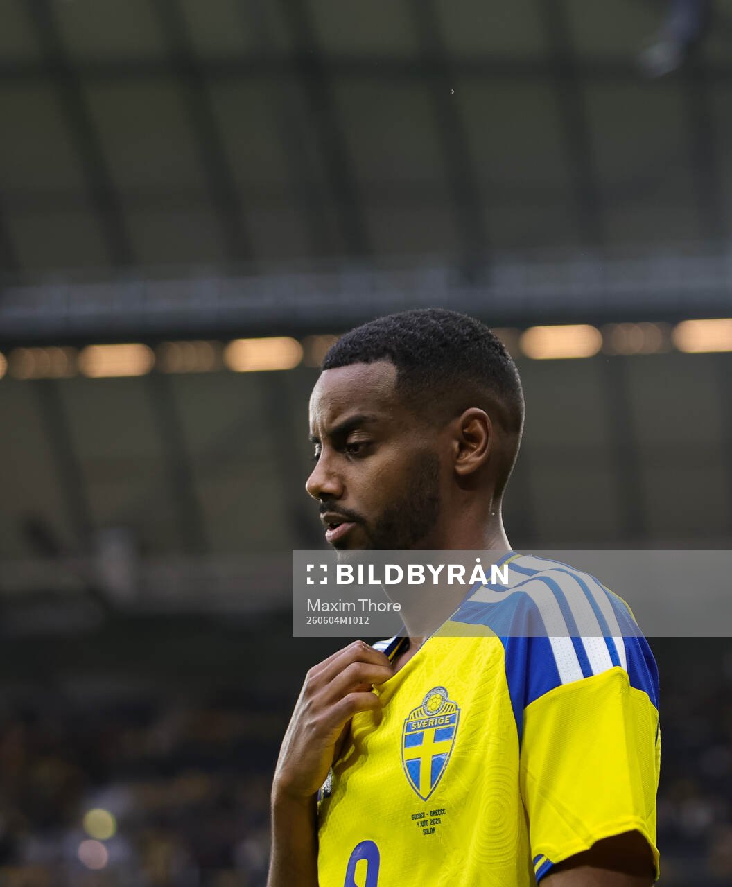 Alexander Isak of Sweden