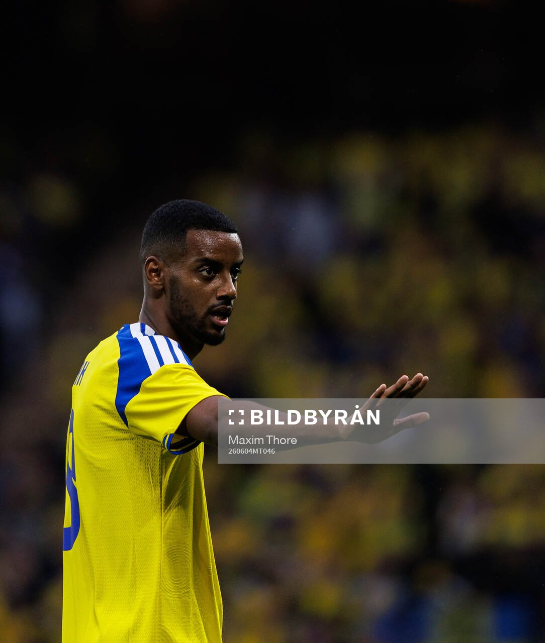 Alexander Isak of Sweden