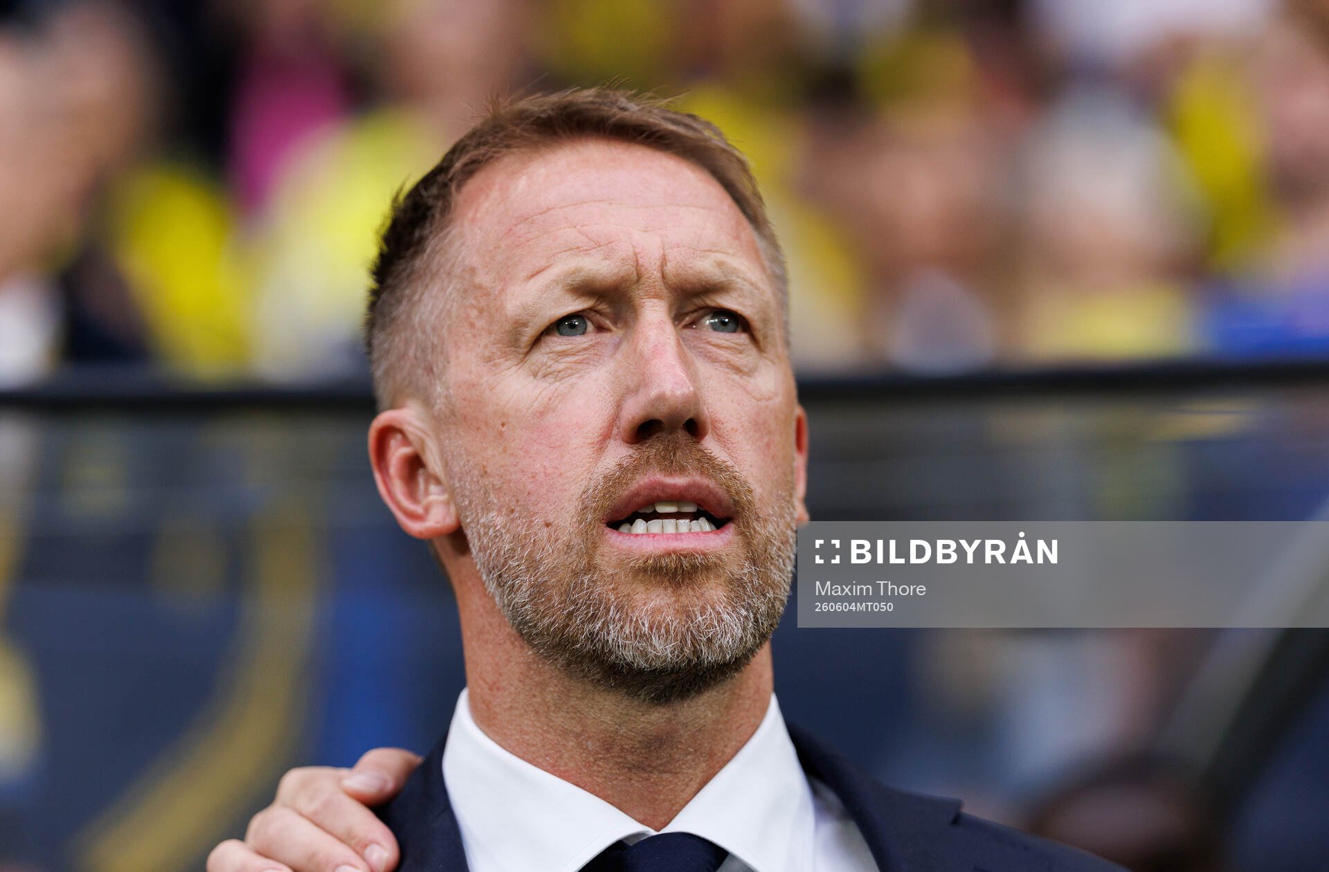 Head coach Graham Potter of Sweden