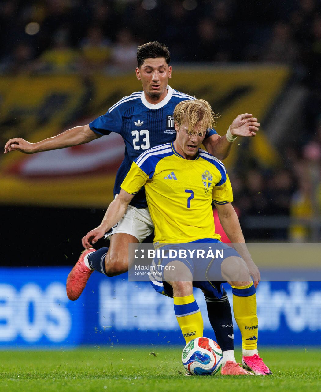 Nectarios Triantis of Greece and Lucas Bergvall of Sweden