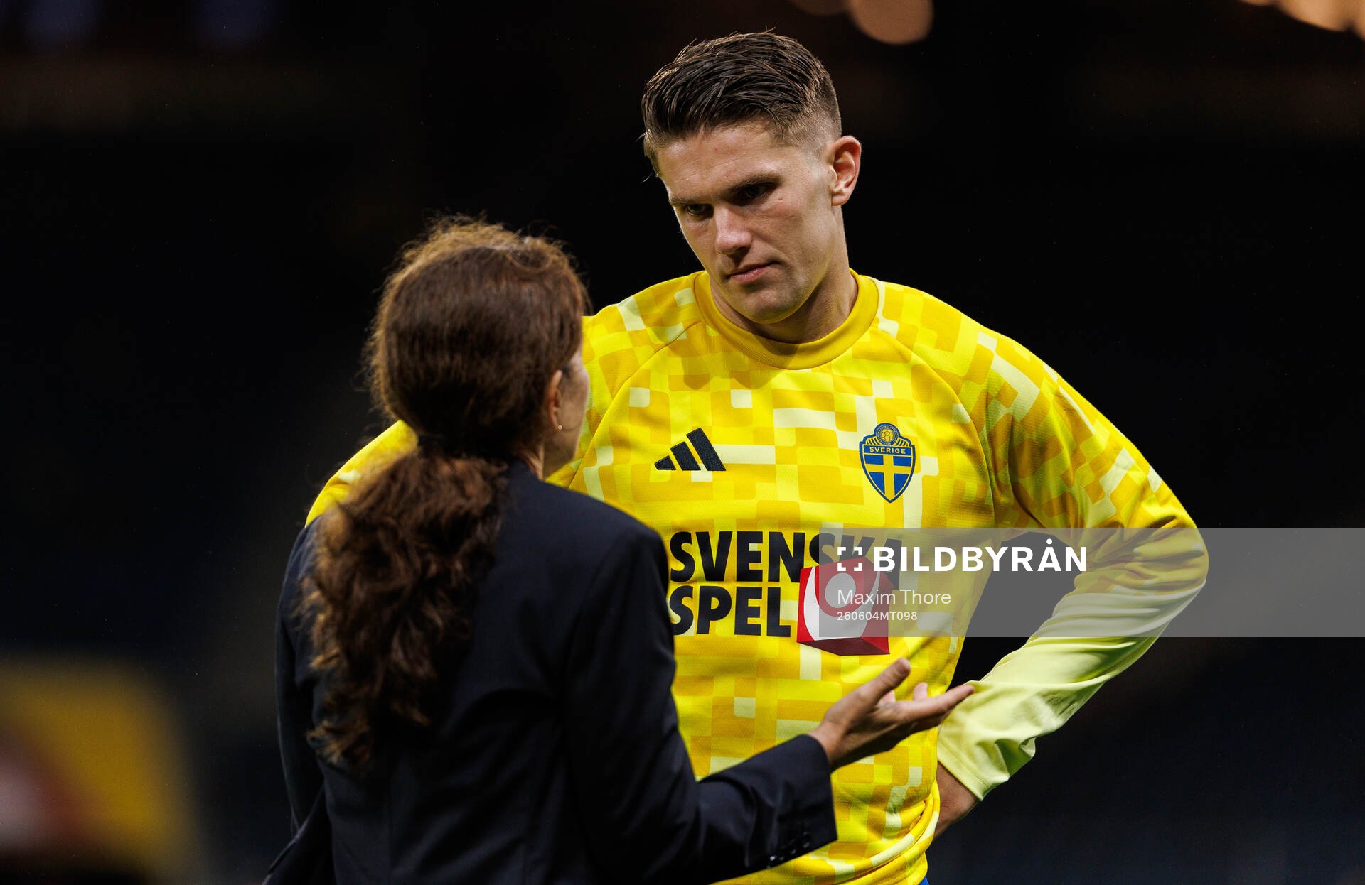 Viktor Gyökeres of Sweden