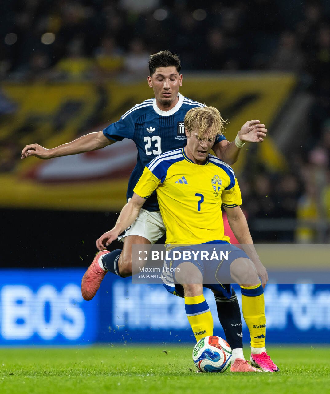 Nectarios Triantis of Greece and Lucas Bergvall of Sweden