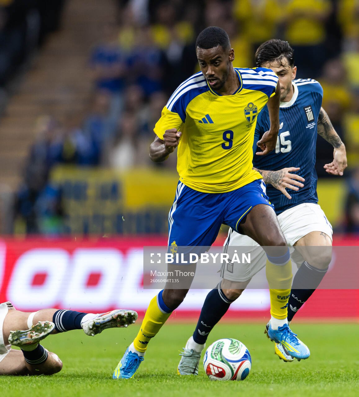 Alexander Isak of Sweden