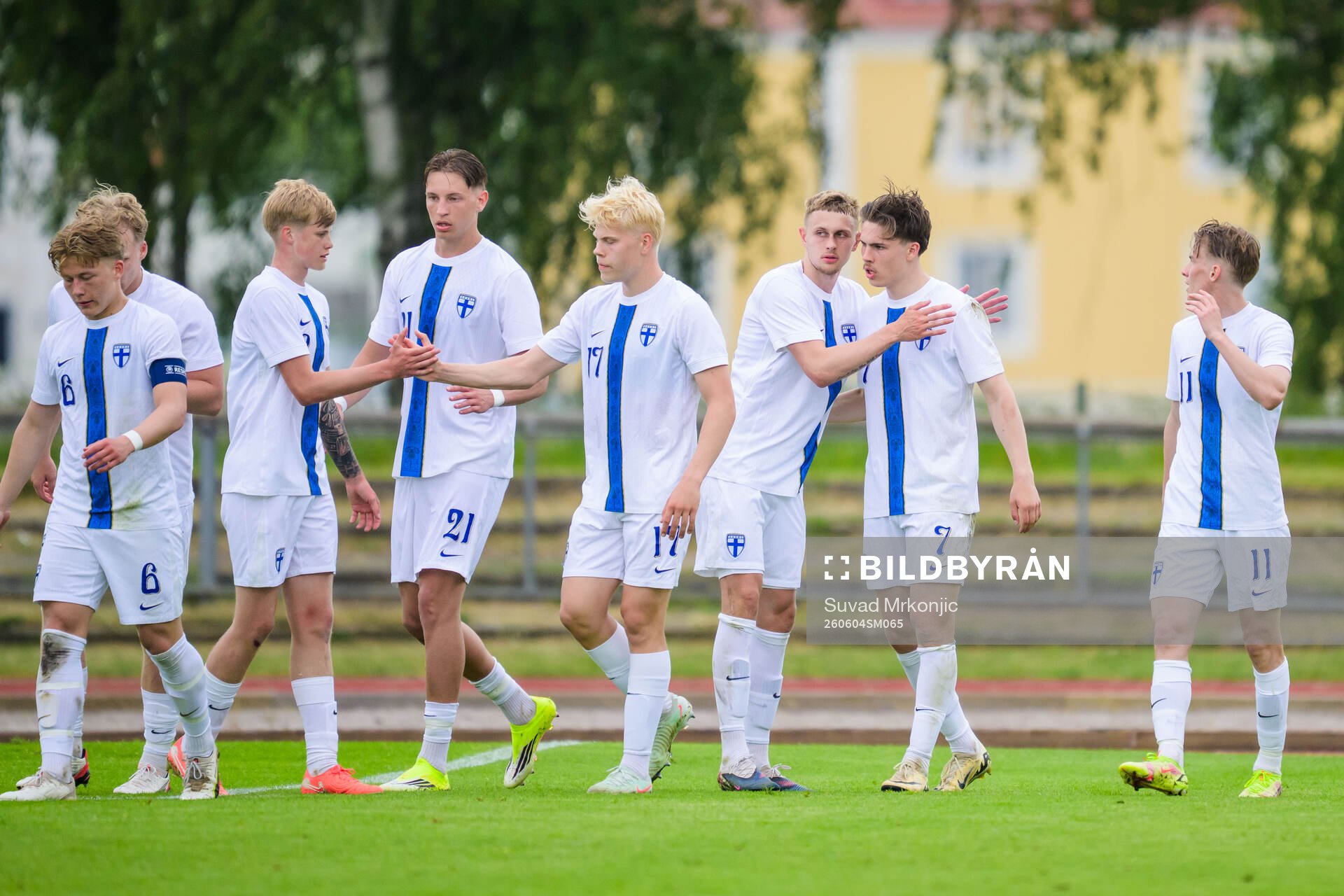 Julius Körkkö of Finland celebrates