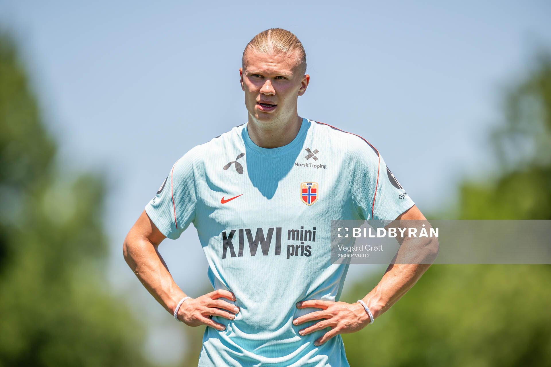 Erling Braut Haaland of the Norwegian national football