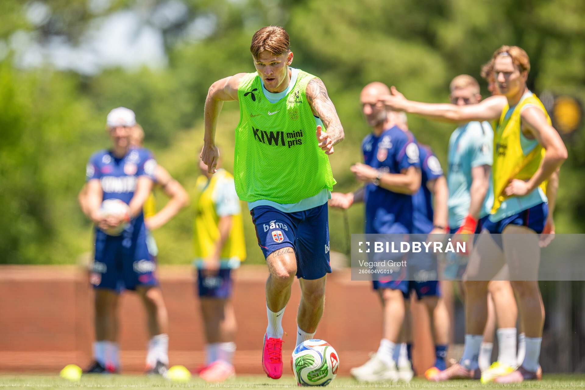 David Møller Wolfe of the Norwegian national football team