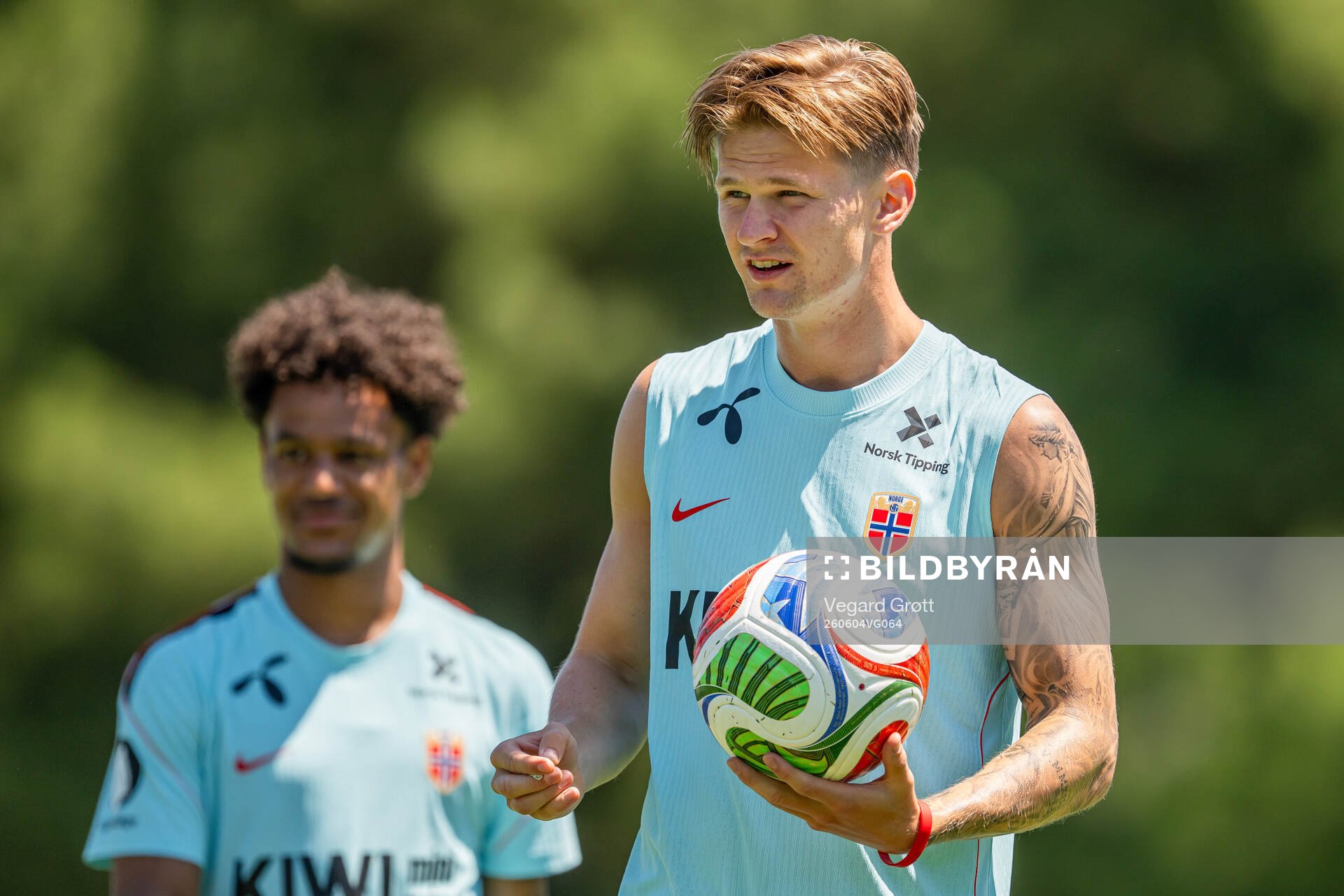 David Møller Wolfe of the Norwegian national football team