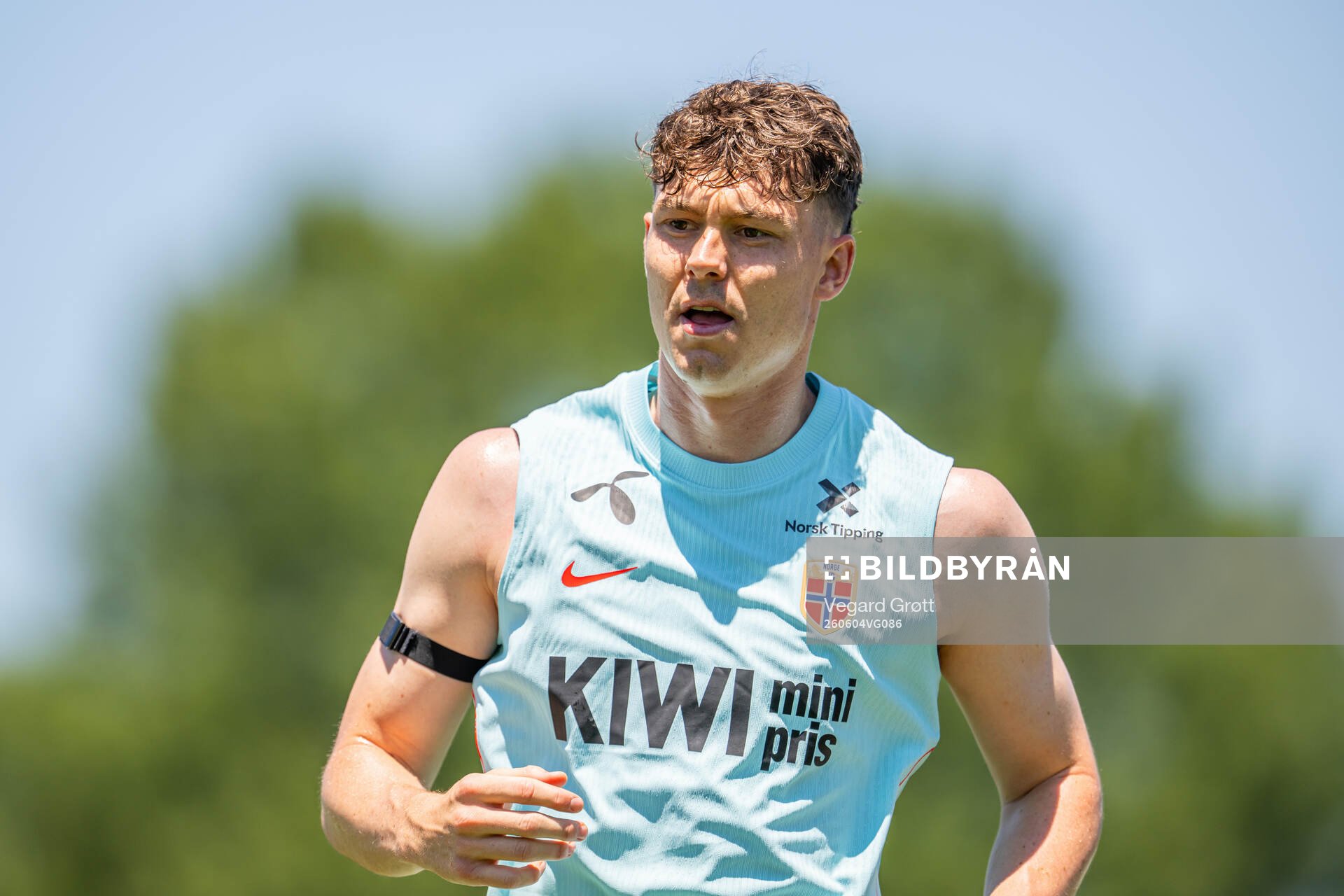 Jørgen Strand Larsen of the Norwegian national football