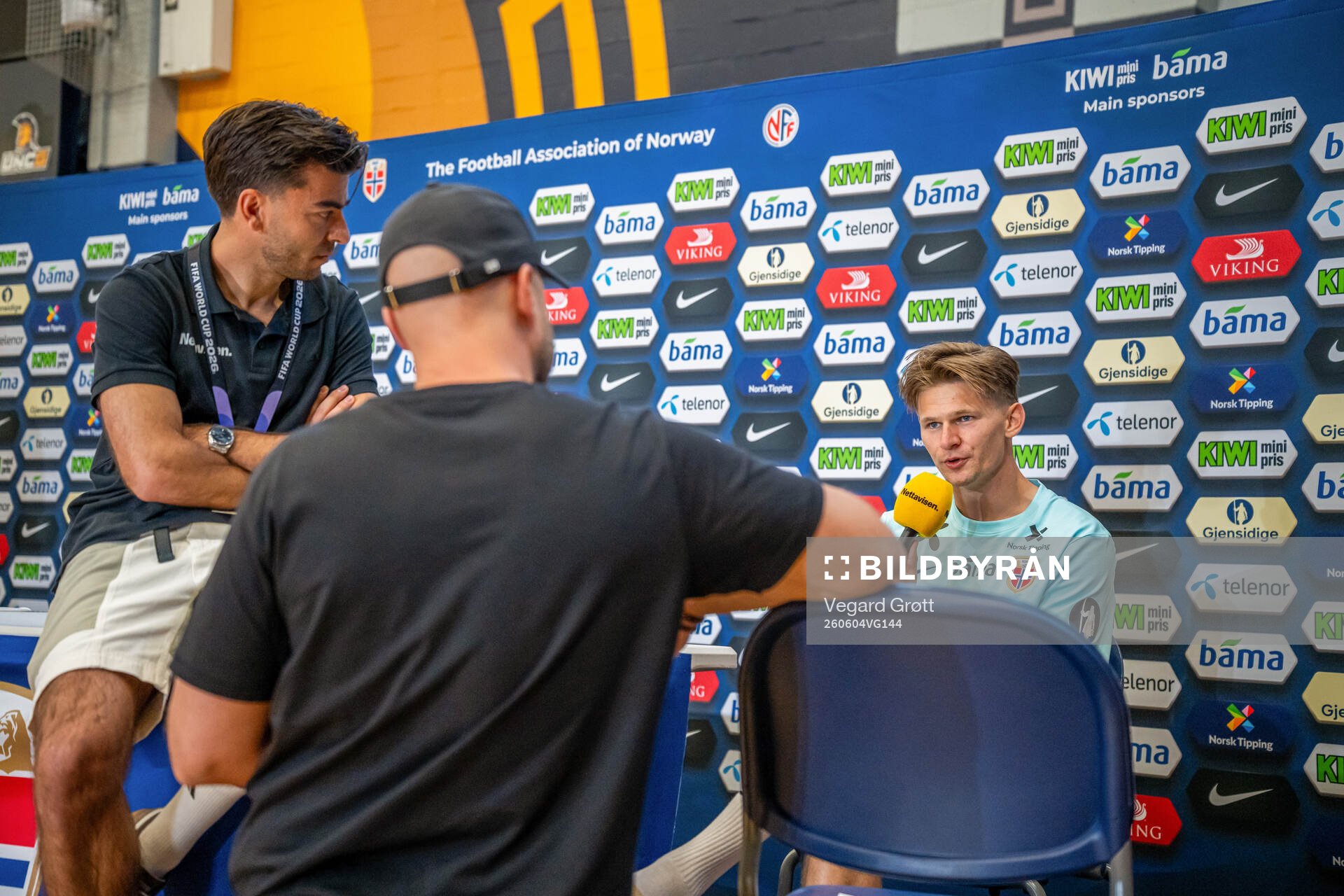 David Møller Wolfe of the Norwegian national football team