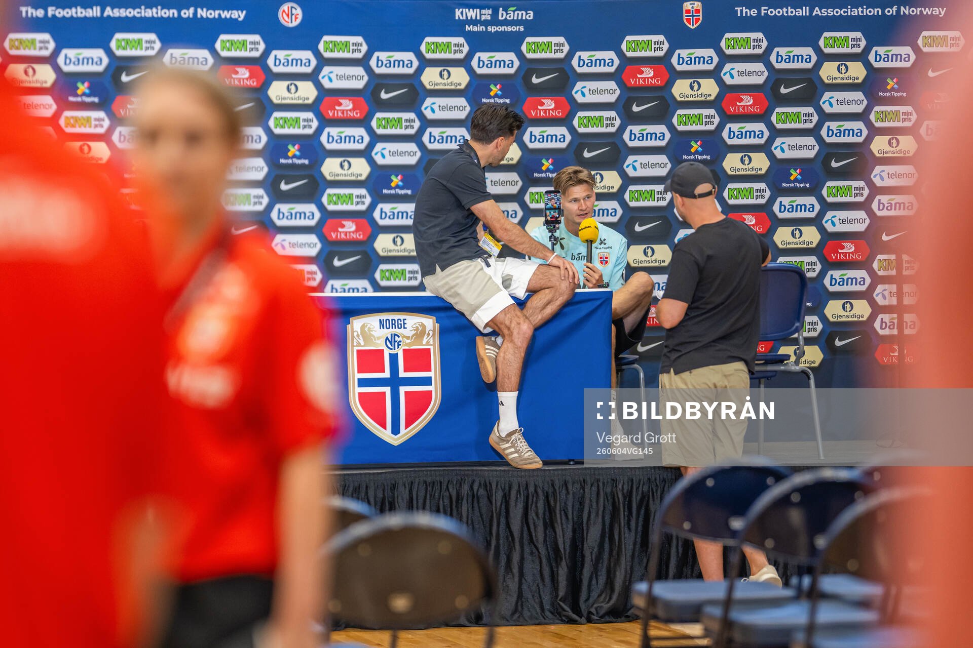 David Møller Wolfe of the Norwegian national football team