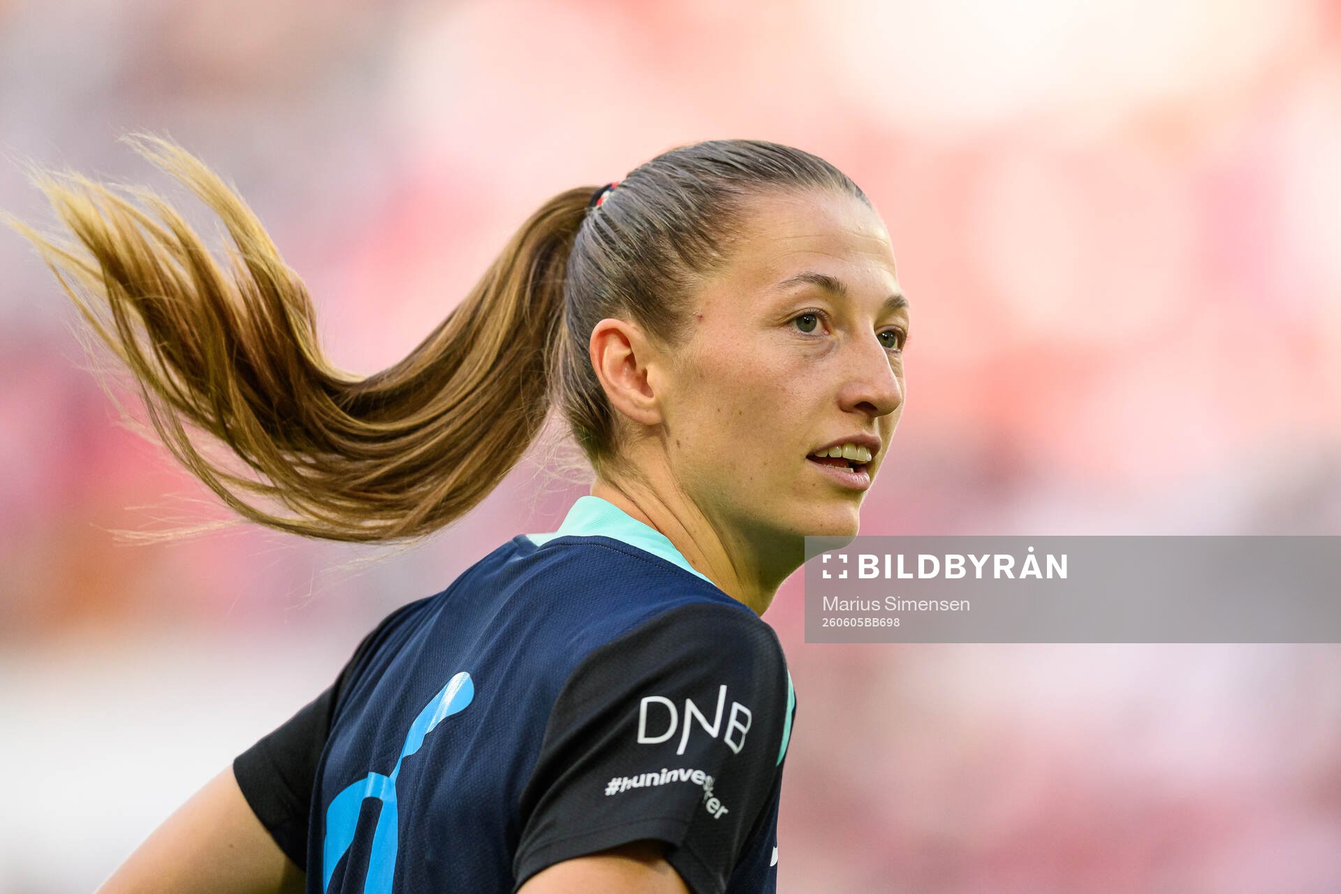 Goalkeeper Cecilie Fiskerstrand of Norway