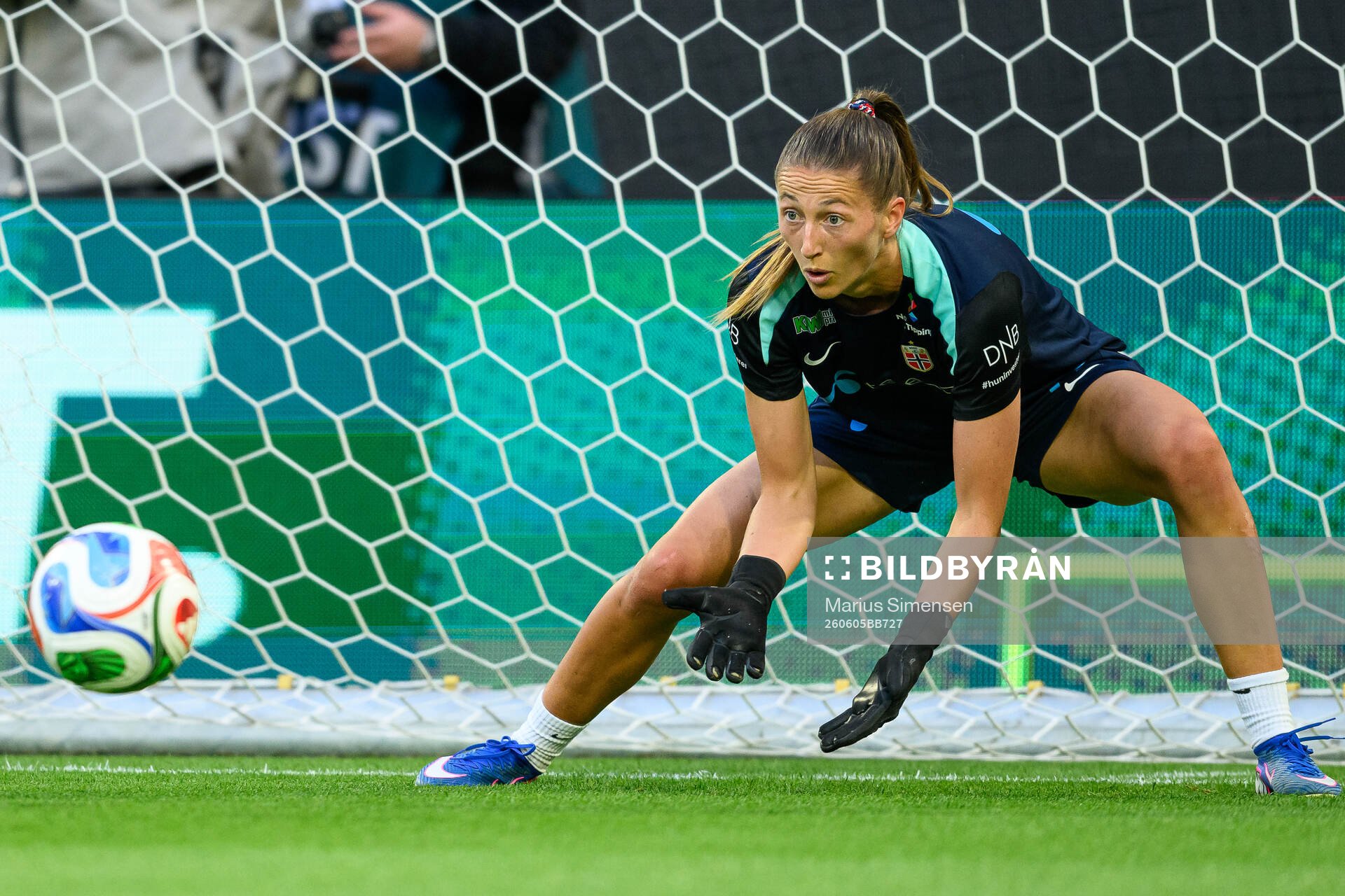 Goalkeeper Cecilie Fiskerstrand of Norway the FIFA Women's