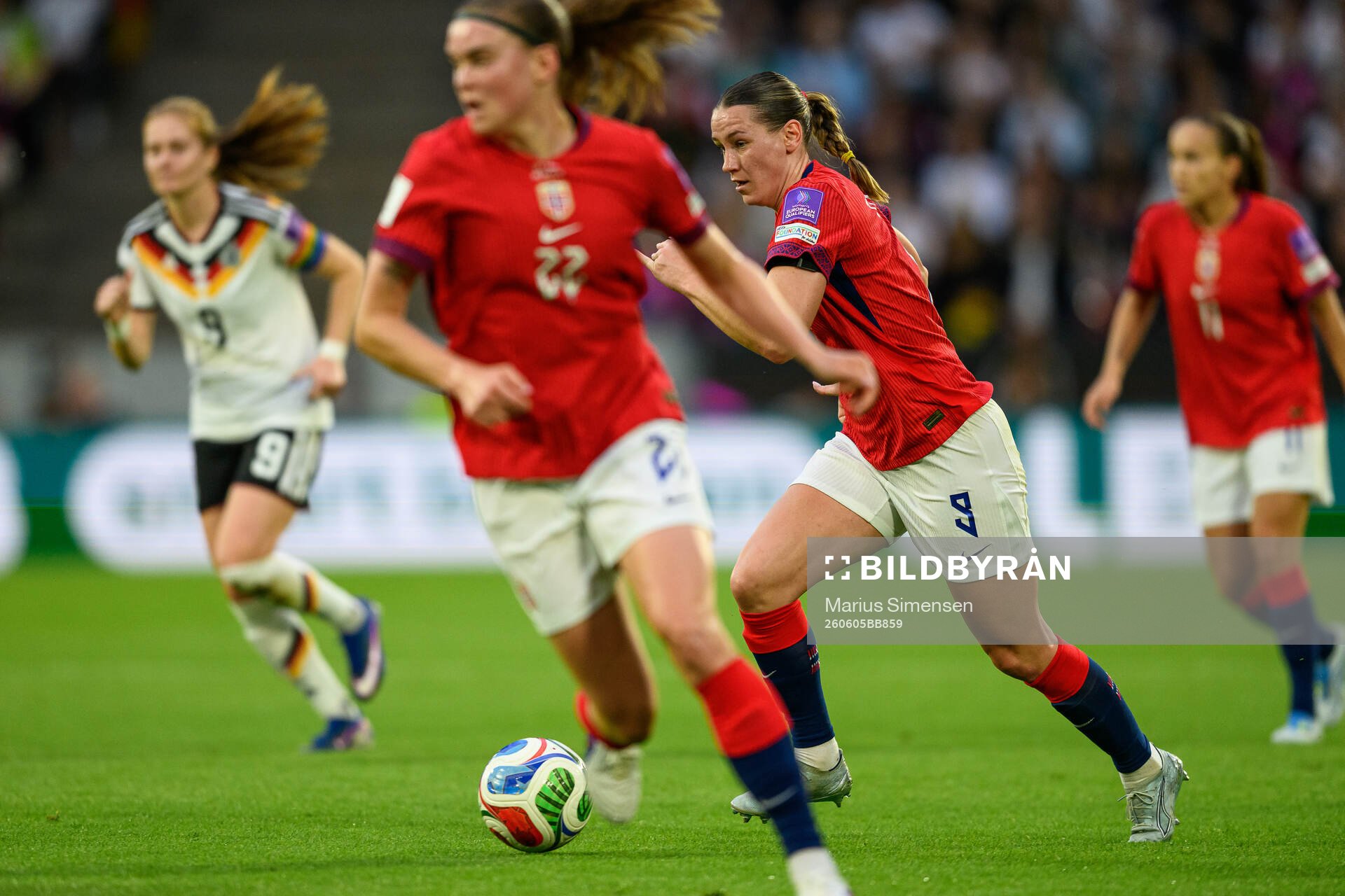 Elisabeth Terland of Norwayduring the FIFA Women's World