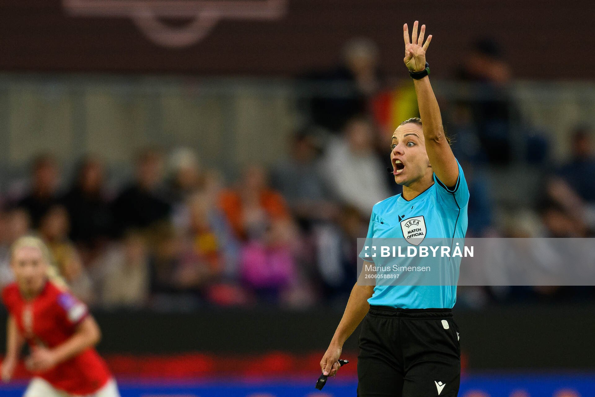Referee Marta Huerta De Aza