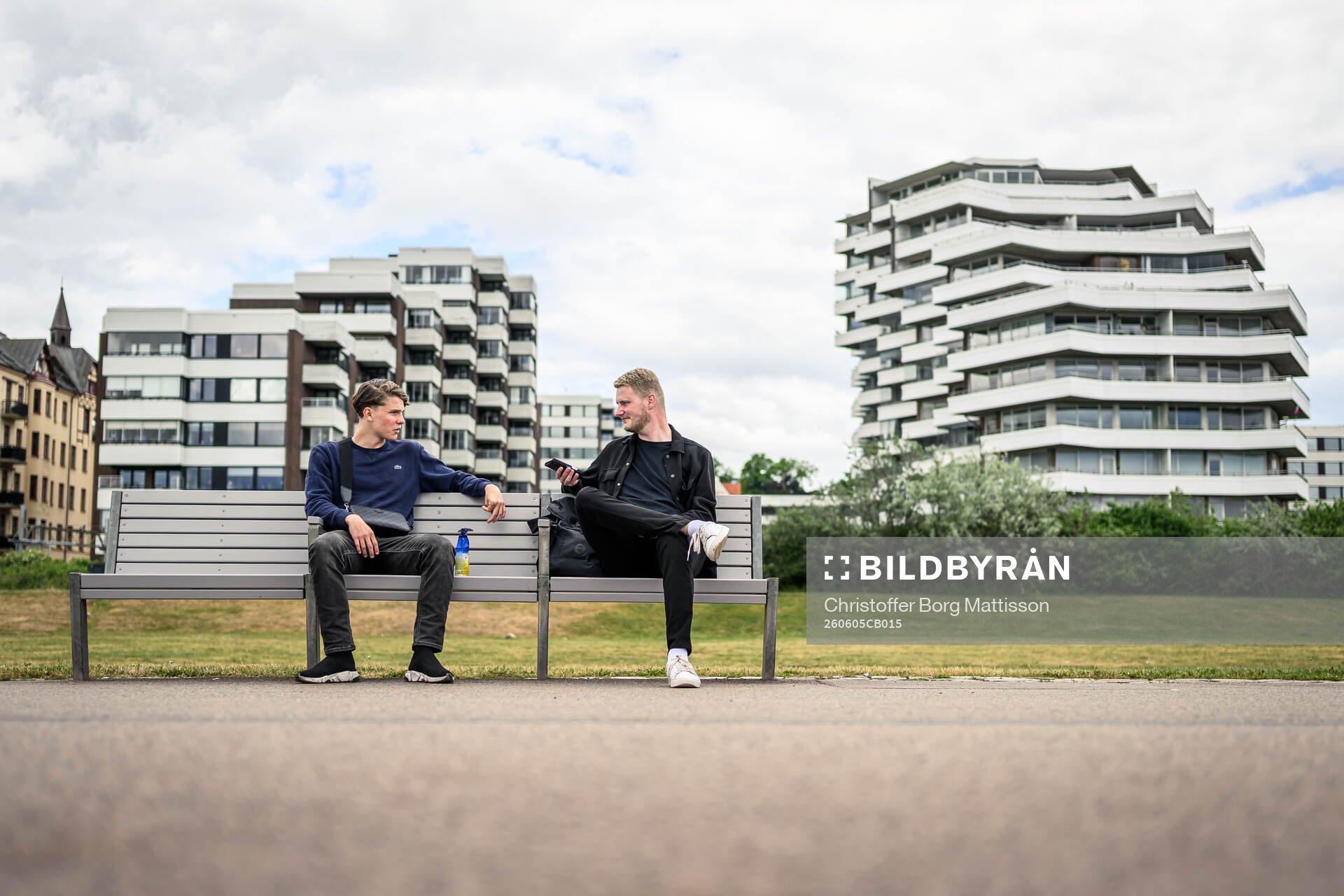Helsingborgs Lucas Landgren Persson och Helsingborgs