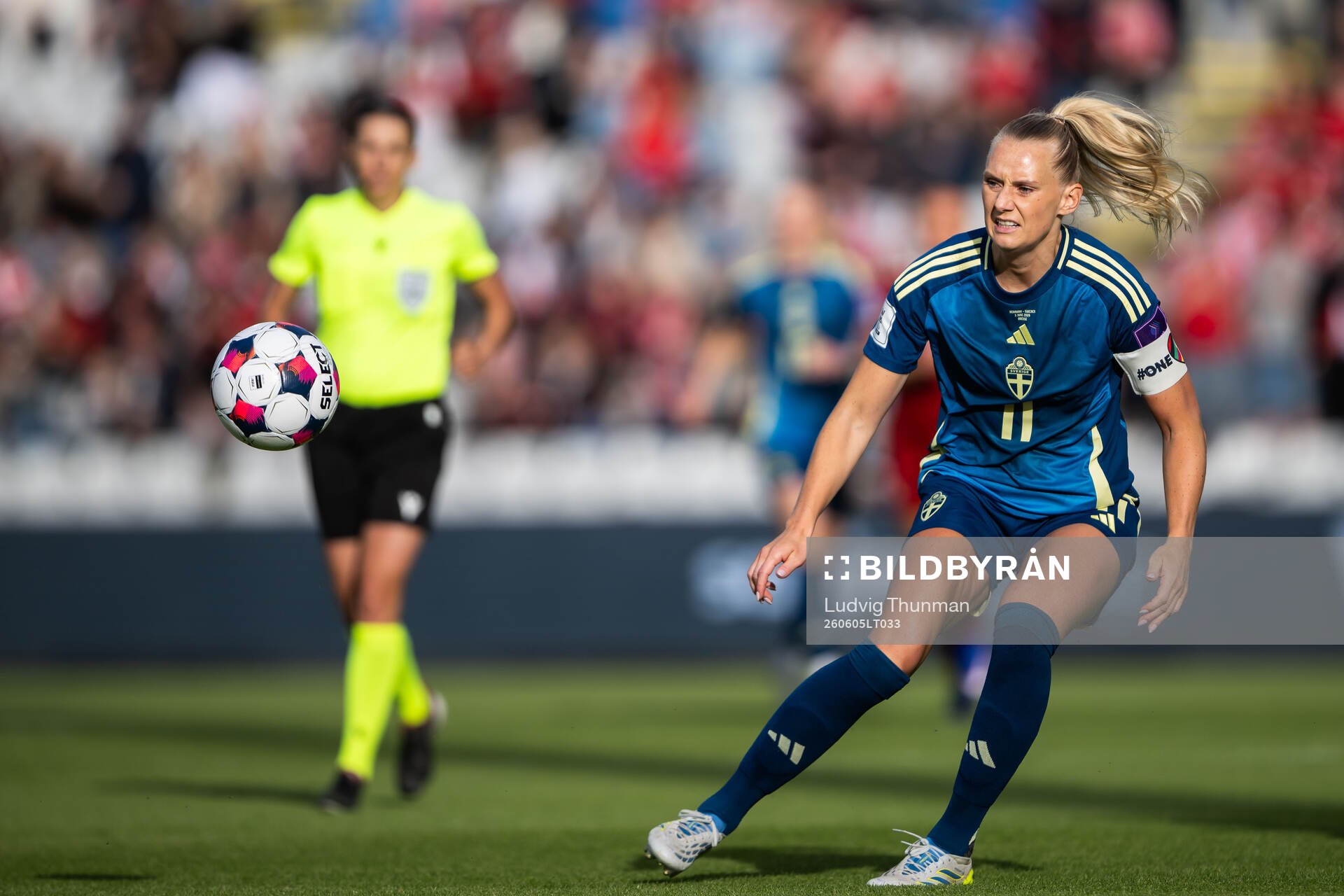 Stina Blackstenius of Sweden