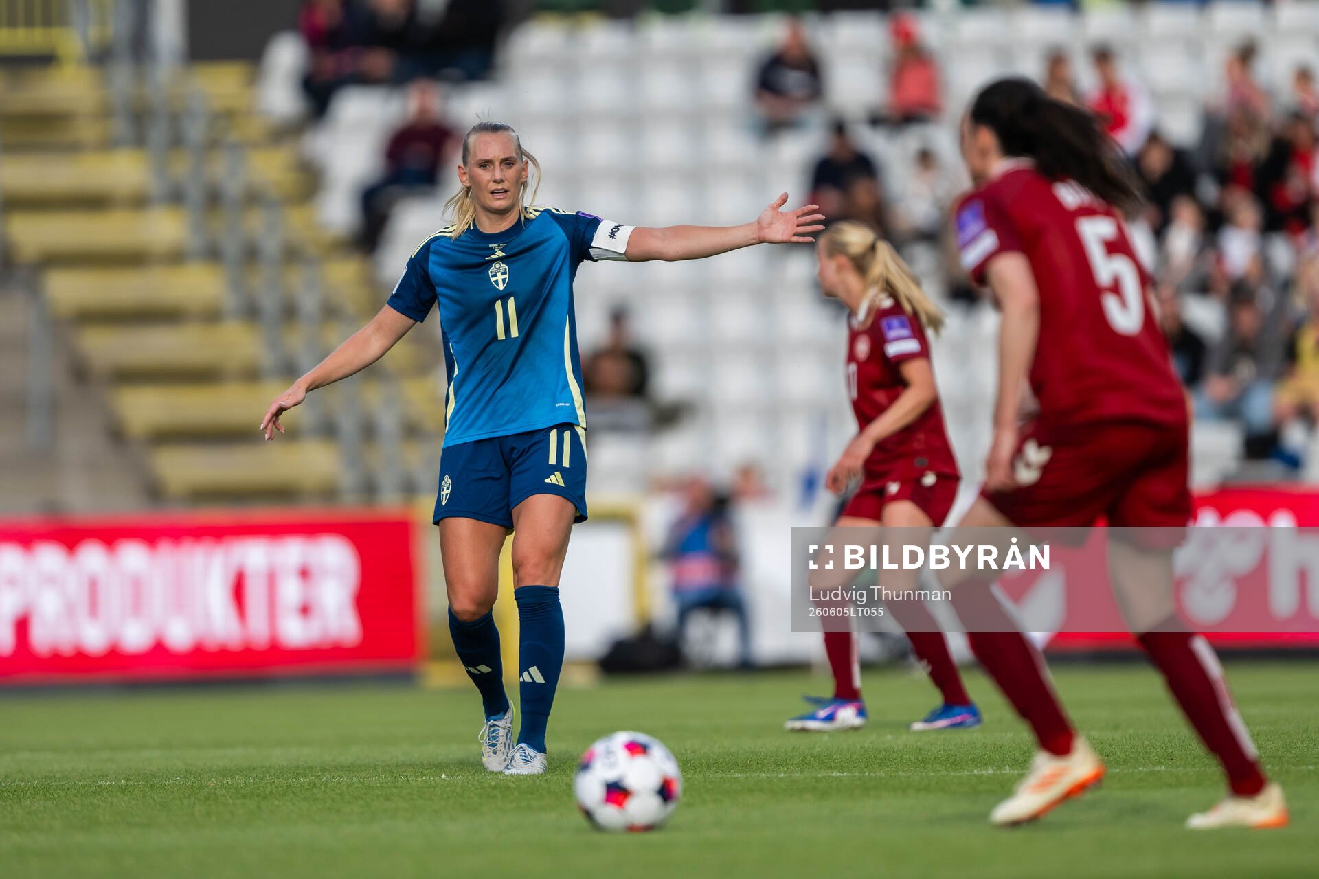 Stina Blackstenius of Sweden