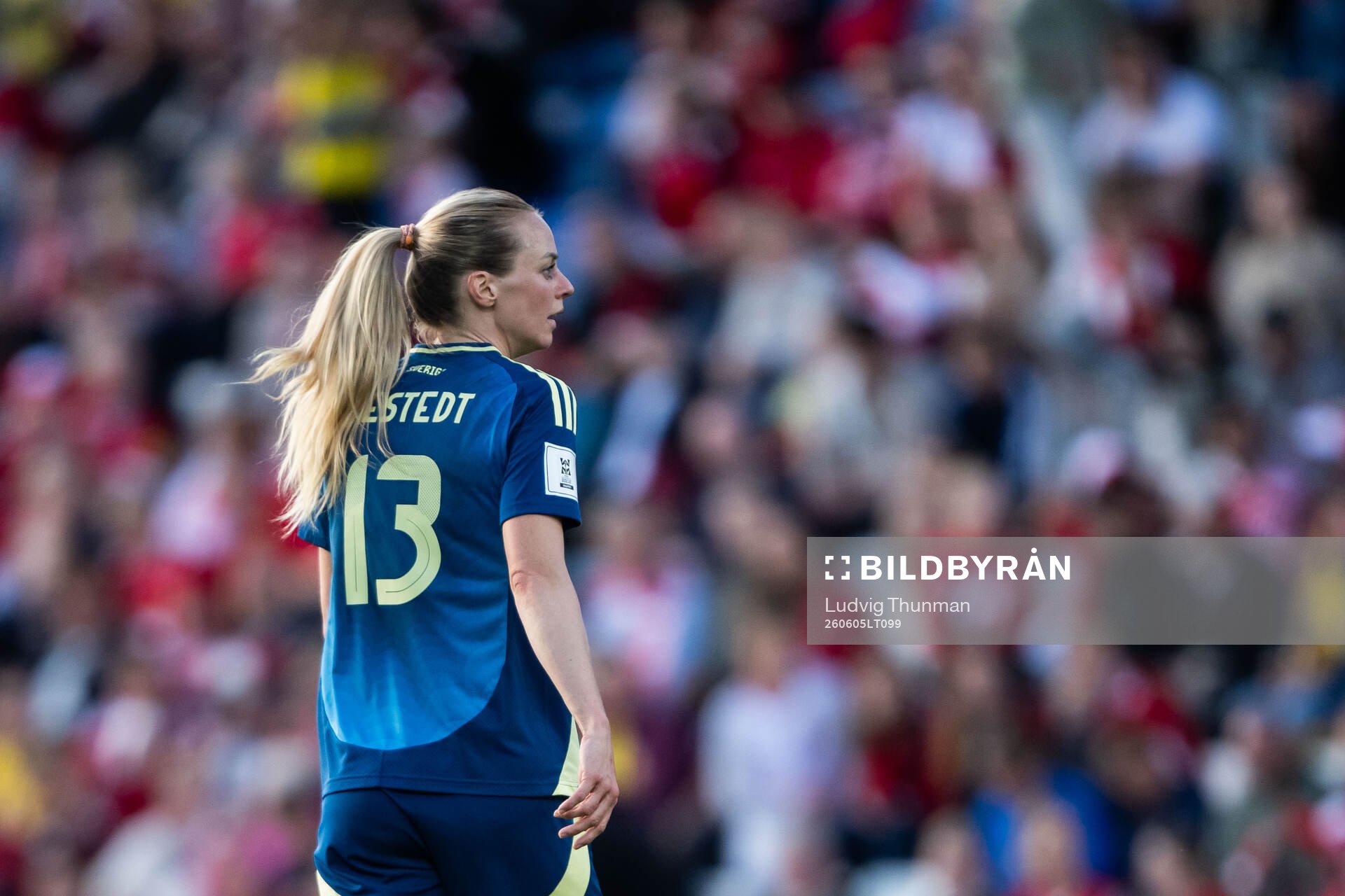 Amanda Ilestedt of Sweden