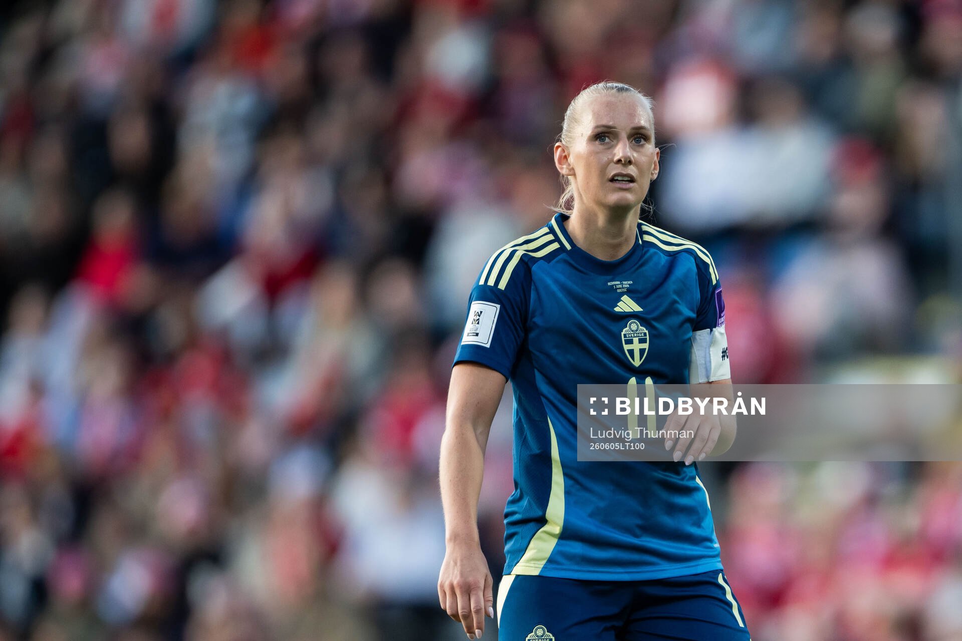 Stina Blackstenius of Sweden