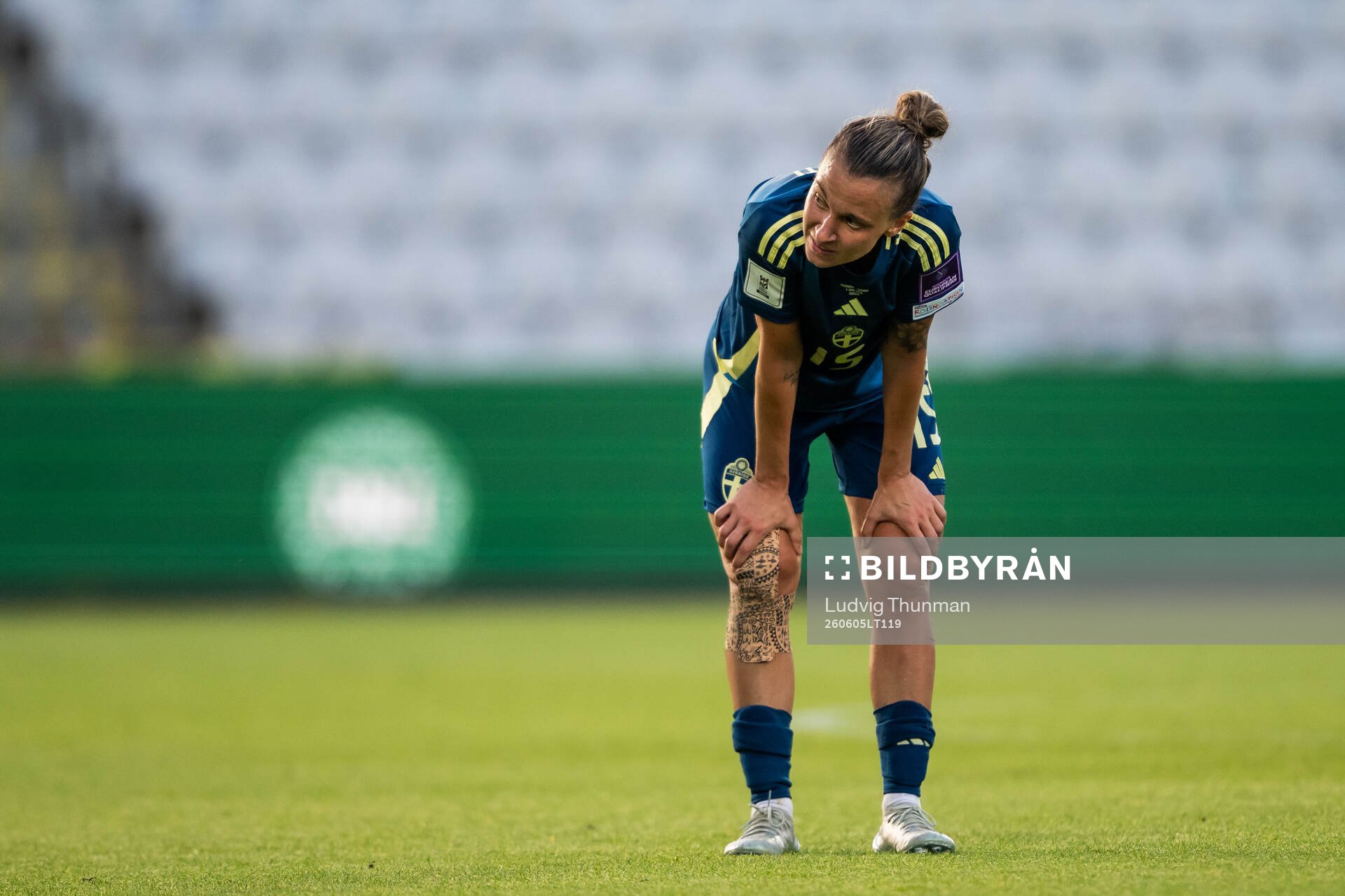 Julia Zigiotti Olme of Sweden looks dejected