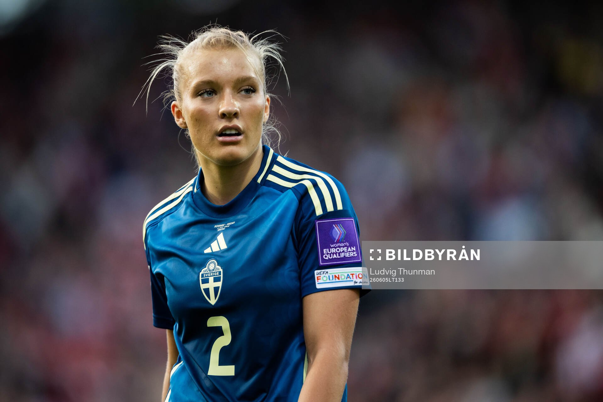 Smilla Holmberg of Sweden