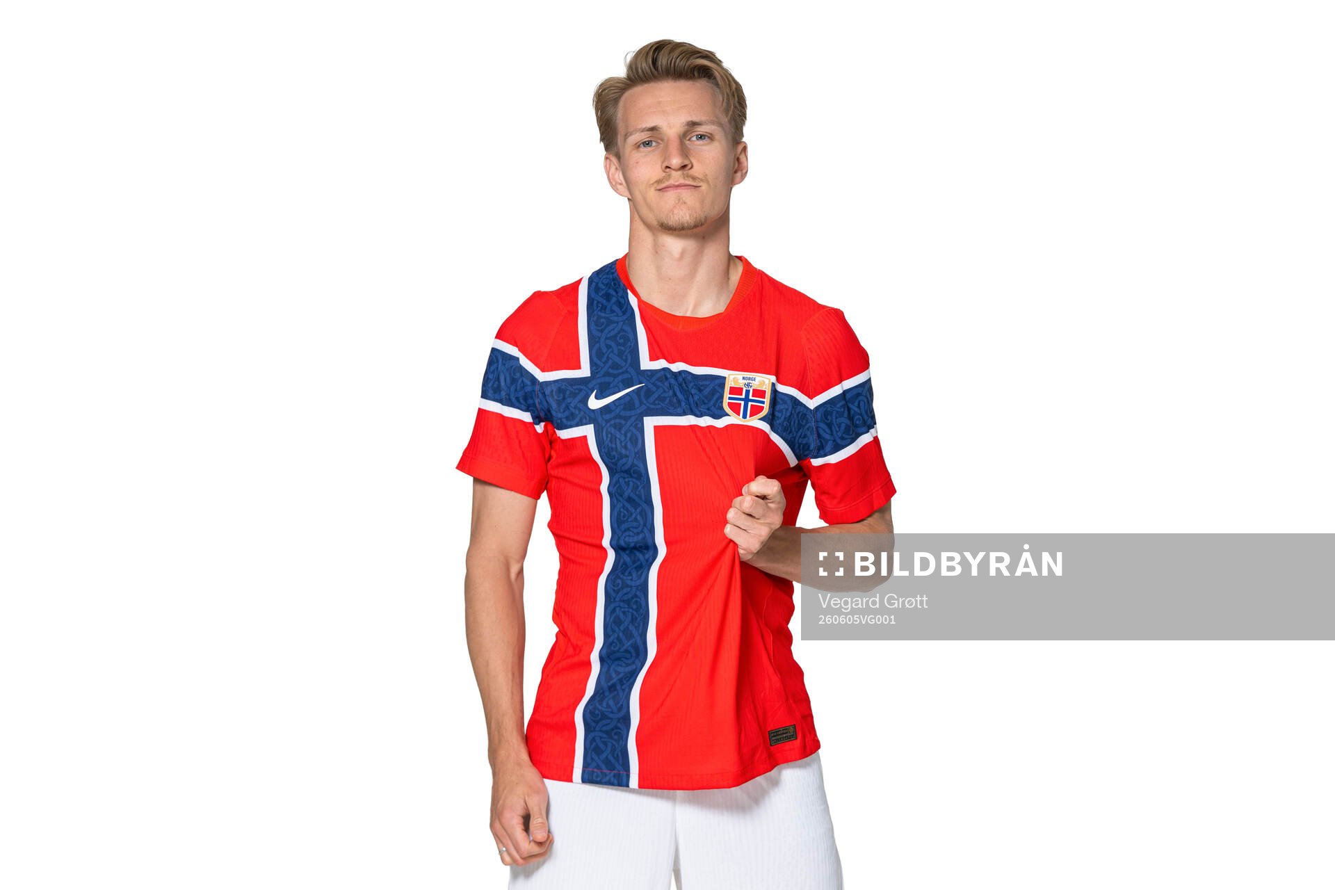 Martin Ødegaard of the Norwegian national football team