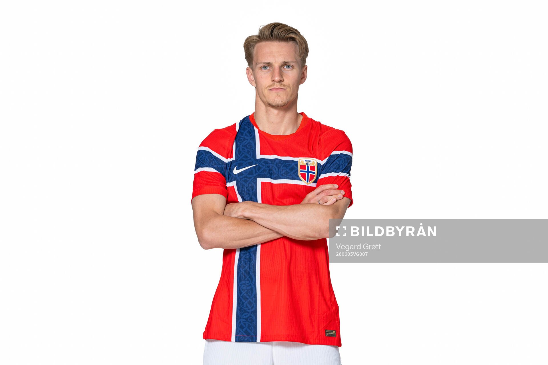 Martin Ødegaard of the Norwegian national football team