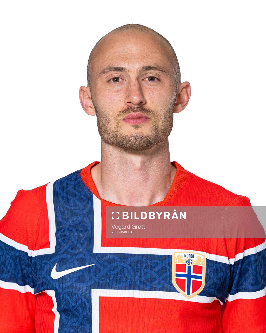 Fredrik Aursnes of the Norwegian national football team