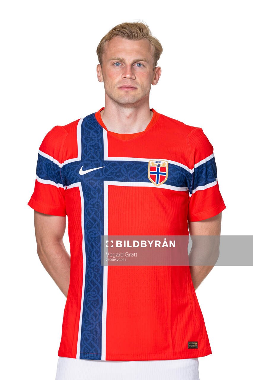 Sondre Langås of the Norwegian national football team