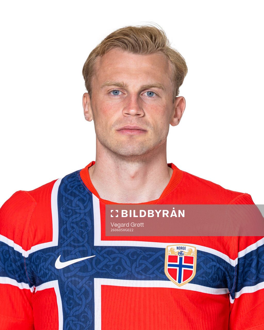 Sondre Langås of the Norwegian national football team
