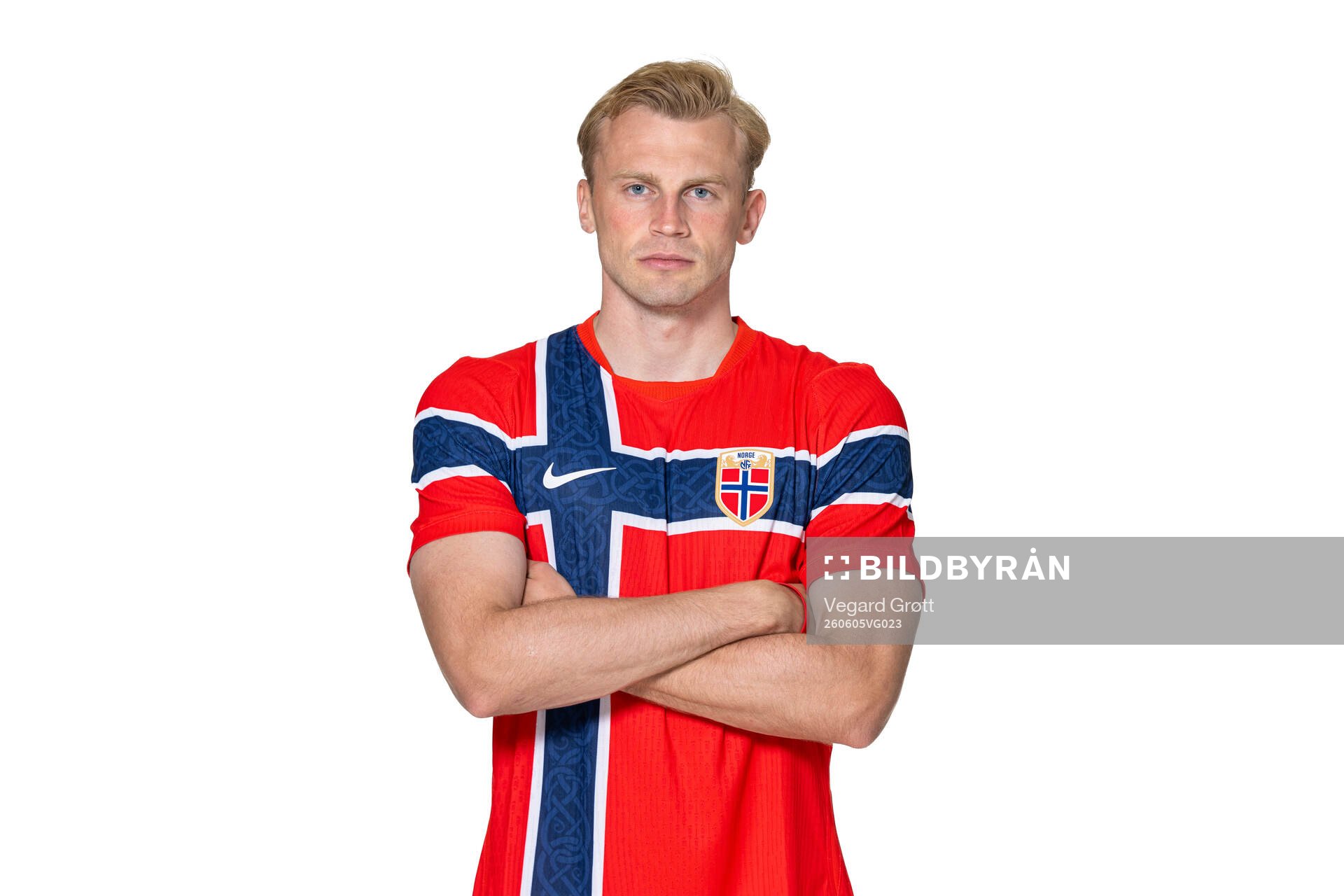 Sondre Langås of the Norwegian national football team