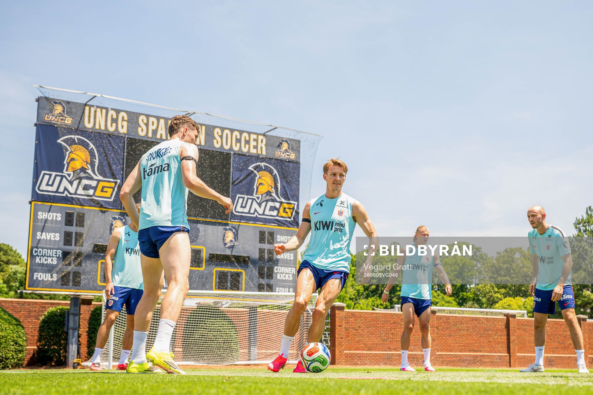 Martin Ødegaard of the Norwegian national football team at