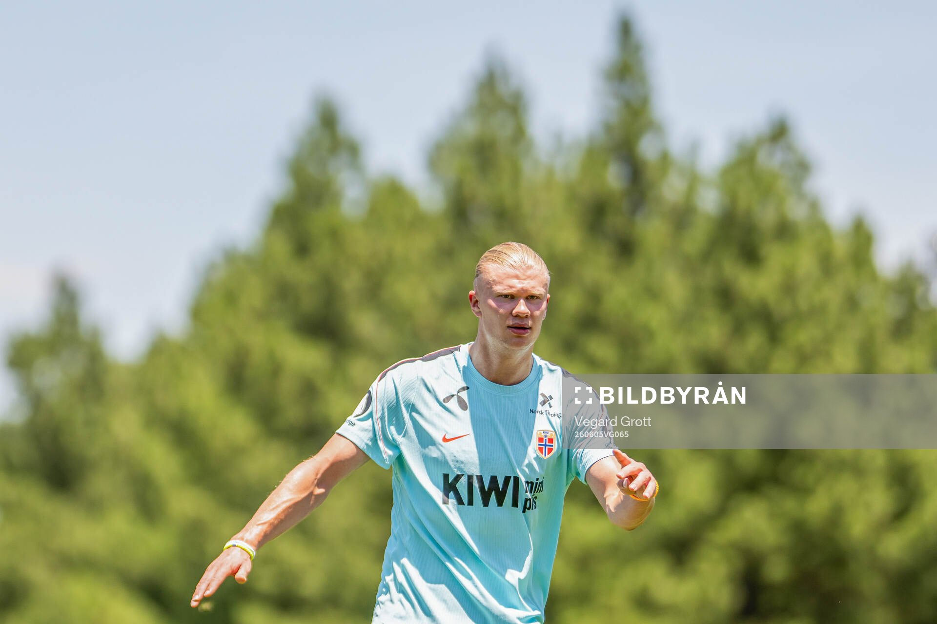 Erling Braut Haaland of the Norwegian national football