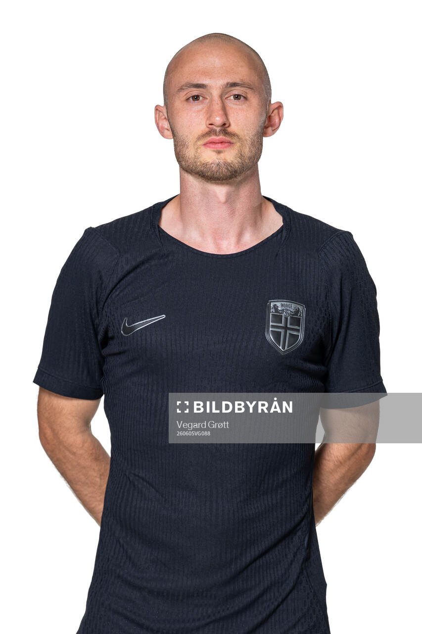 Fredrik Aursnes of the Norwegian national football team