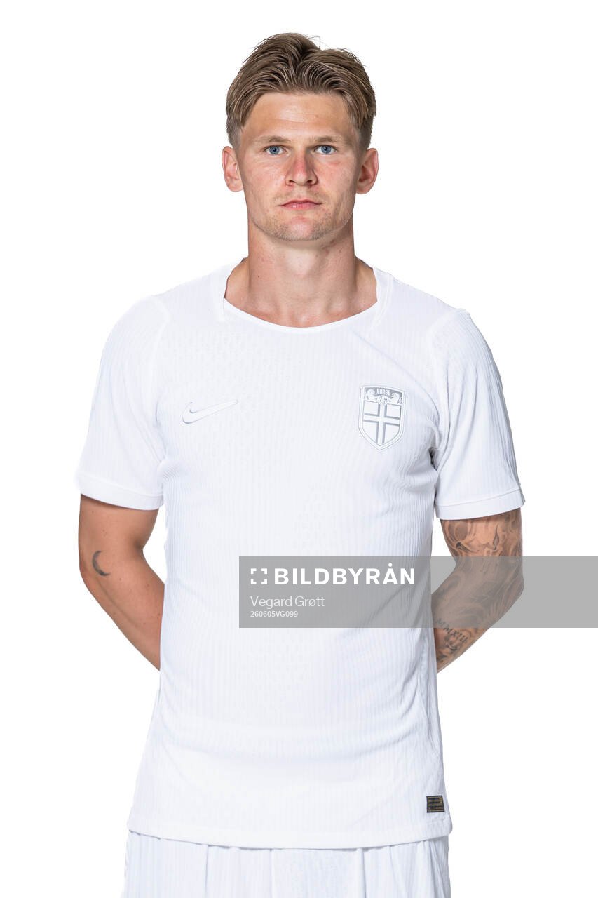 David Møller Wolfe of the Norwegian national football team