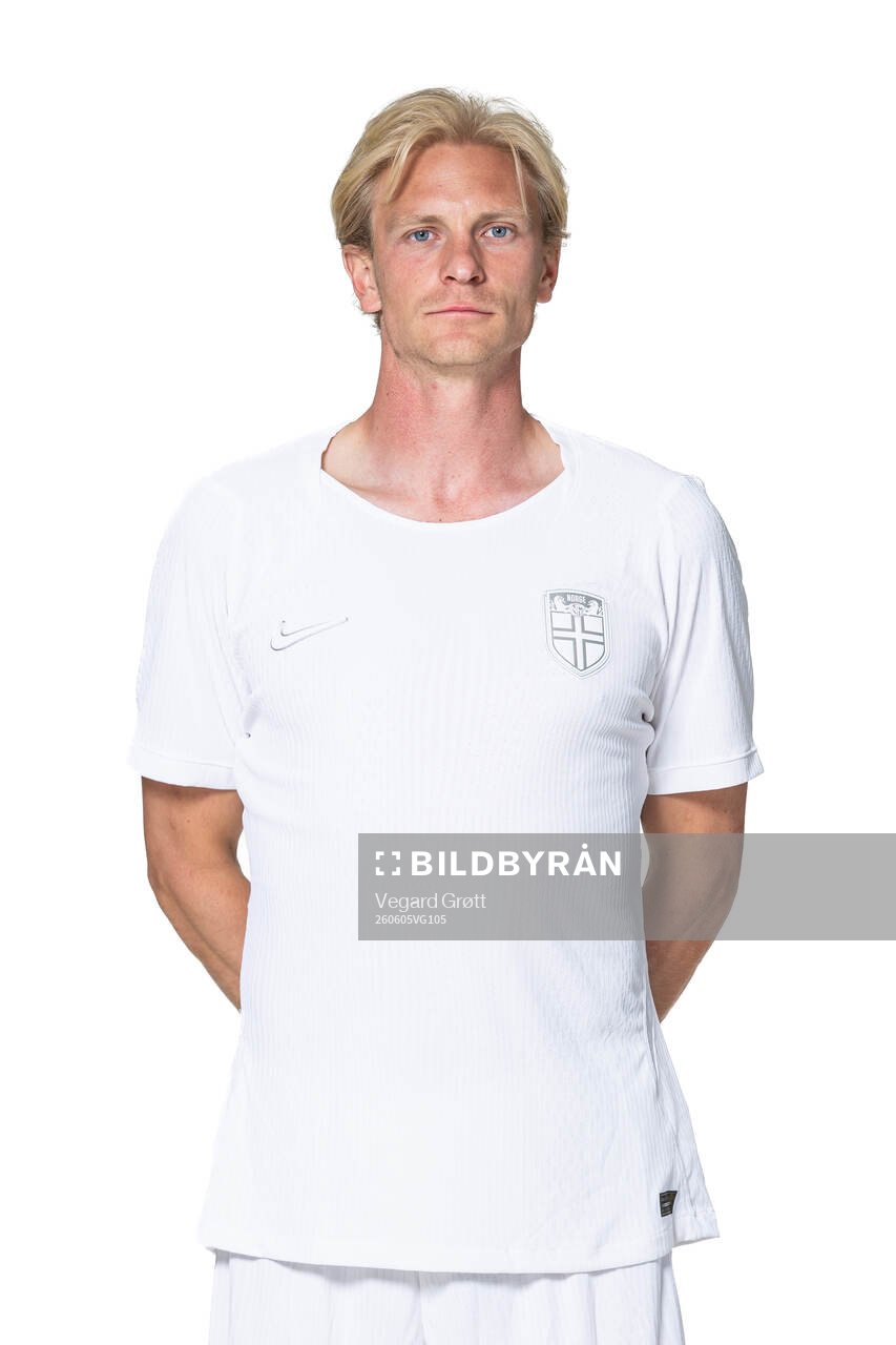 Morten Thorsby of the Norwegian national football team